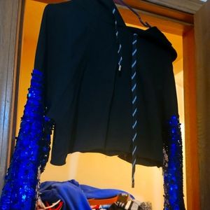 Womens plus size crop top.